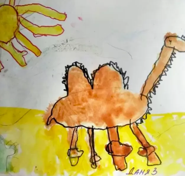 Современные художники представили свои детские рисунки в NFT
