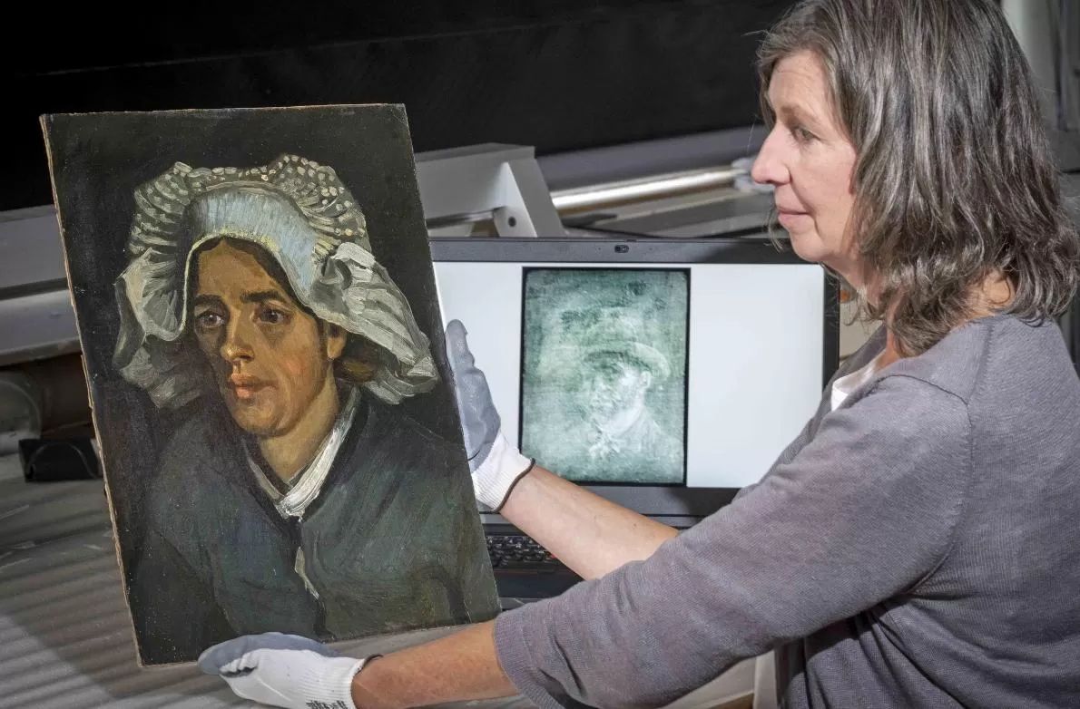 В Эдинбурге найден автопортрет Ван Гога, спрятанный за другой картиной