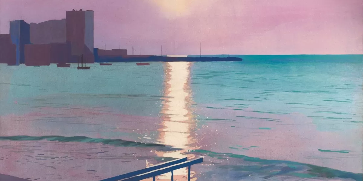 Картину Дэвида Хокни «Раннее утро, Сент-Максим» выставят на аукционе Christie’s