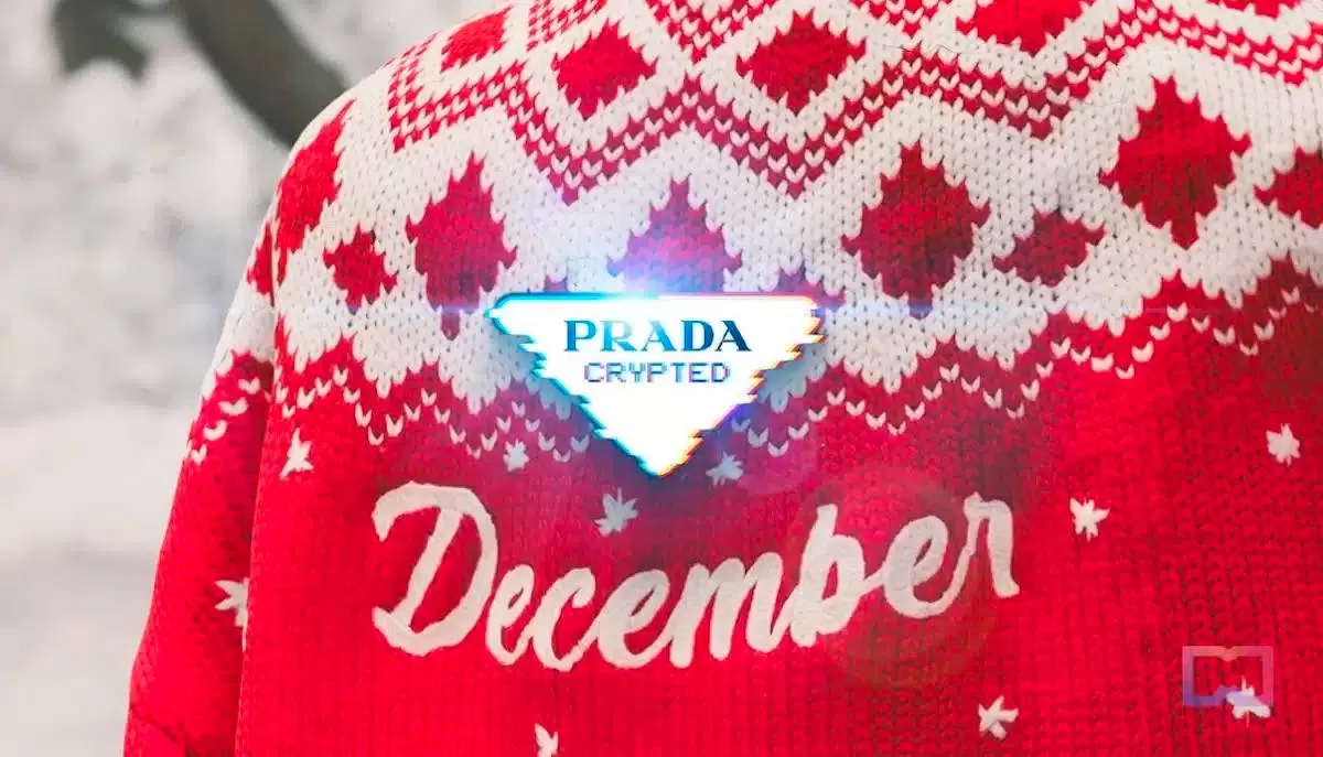 Новогодний NFT-свитер от Prada