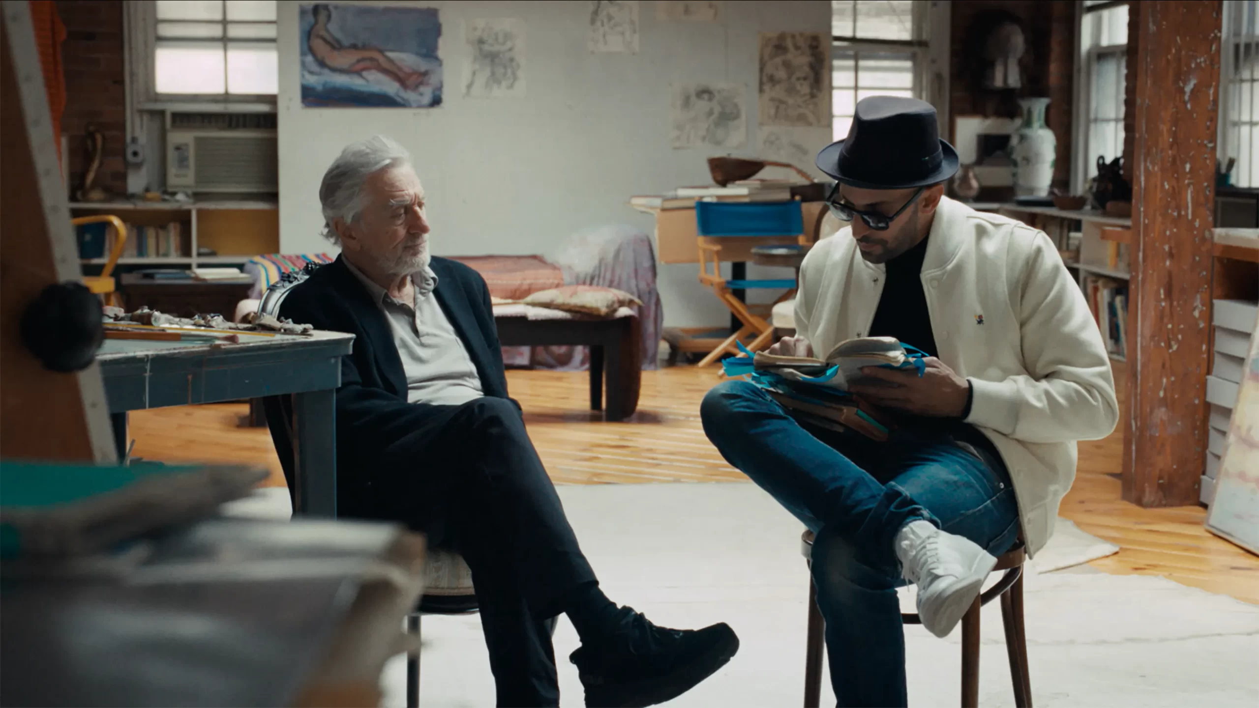 JR и Роберт Де Ниро работают над ещё одним документальным фильмом об отце актёра